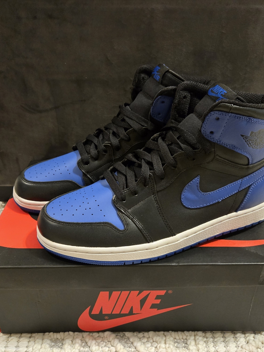 Nike Air Jordan 1 Retro Black/Varsity Blue